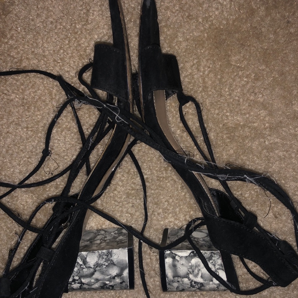 Black Topshop Sandals